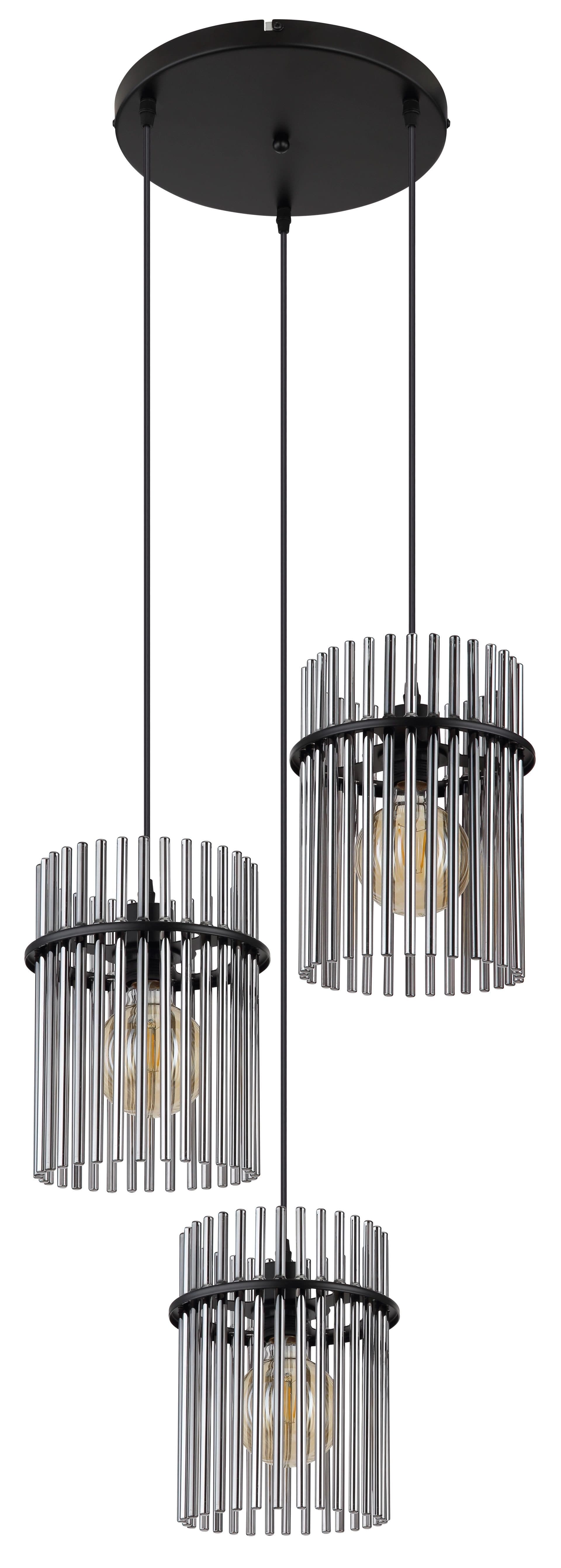 GLOBO LIGHTING Pendelleuchte GORLEY | Schwarz