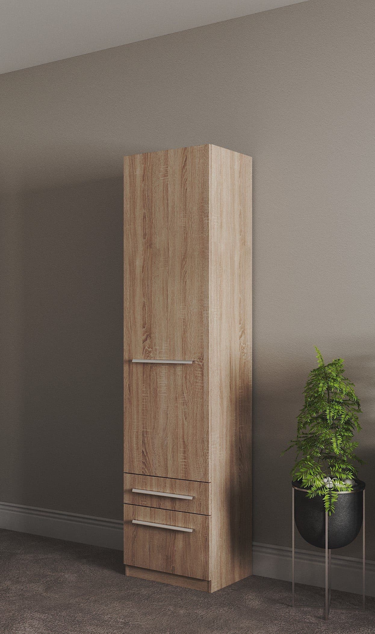 priess Kleiderschrank Barcelona | Holztöne