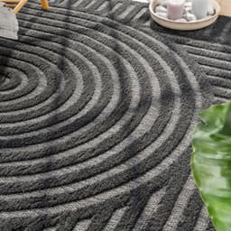 Paco Home Teppich Livorno 674 | Grau