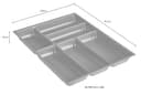Nobilia Besteckeinsatz | Grau 2