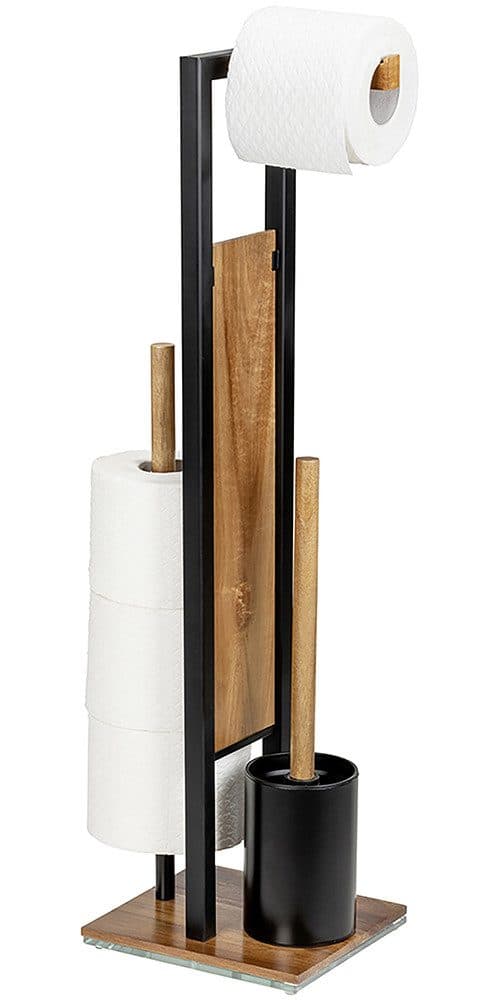 WENKO WC-Garnitur Rivalta Acacia | Holztöne