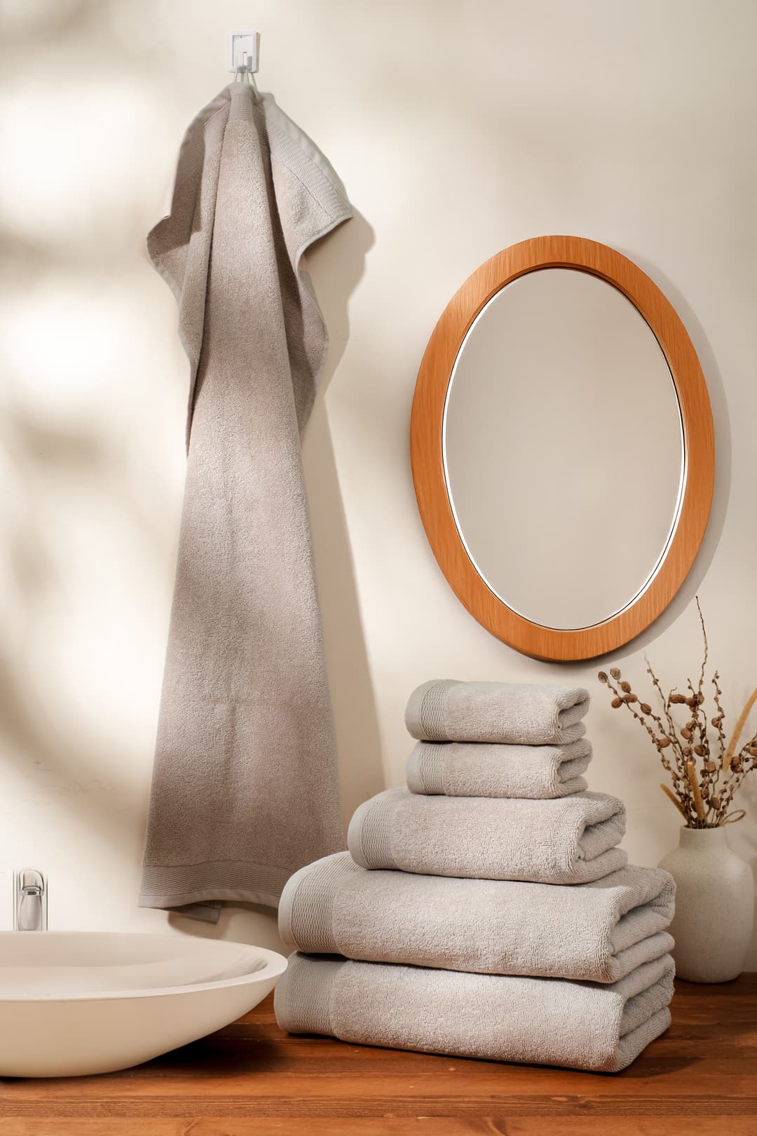 OTTO home Handtuch Set Fenya | Beige