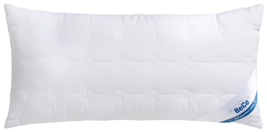 Beco Microfaserkissen Kopfkissen Cotton Soft | Weiß