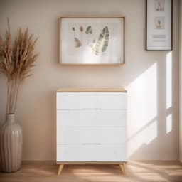 OTTO home Schubkastenkommode Lund | Weiß