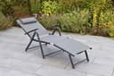 MERXX Gartenliege Deckchair | Grau 5