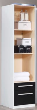 priess Kleiderschrank Barcelona | Schwarz 4