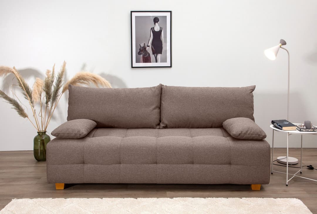 COLLECTION AB Schlafsofa Bella | Braun