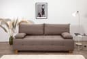 COLLECTION AB Schlafsofa Bella | Braun