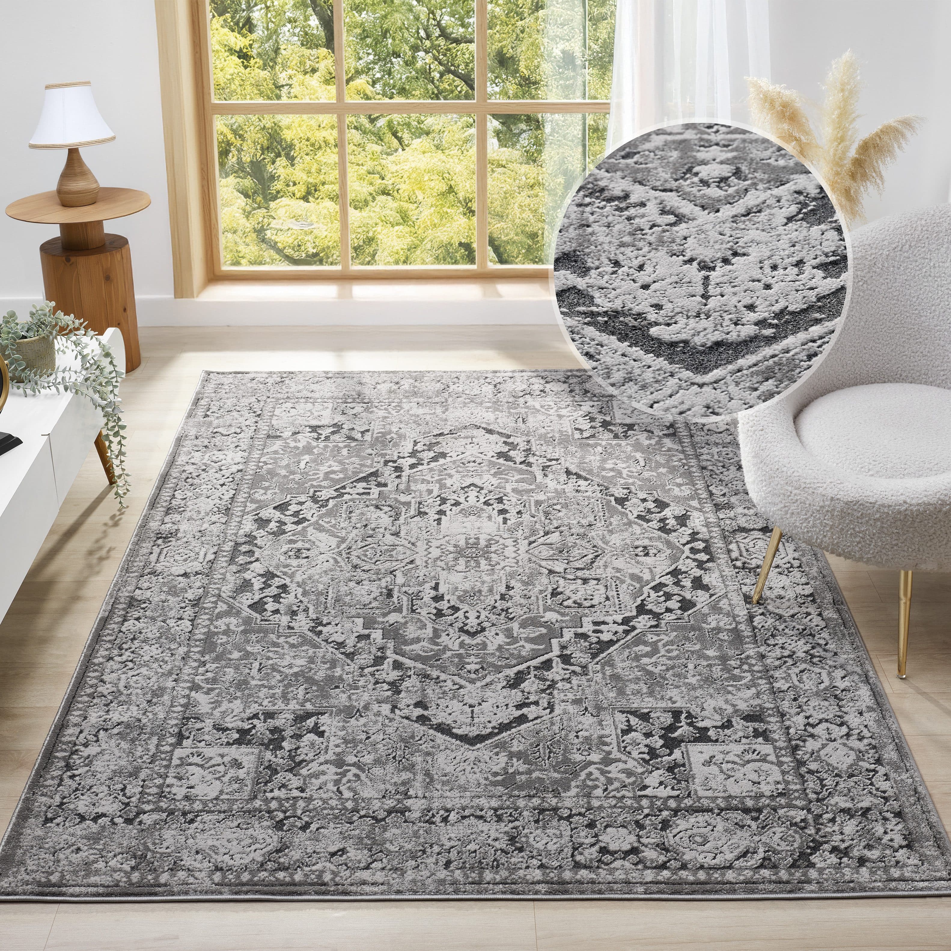 OTTO home Teppich Kylan | Grau