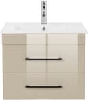 welltime Waschtisch Florenz Badschrank Badmöbel inkl. Waschbecken 3