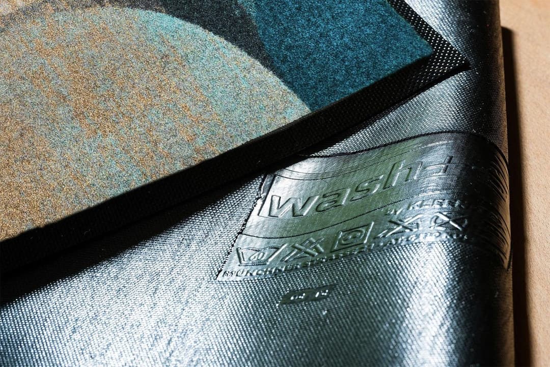 wash+dry by Kleen-Tex Fußmatte Galaxia | Blau