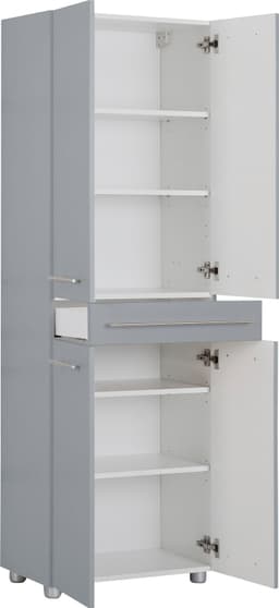 OPTIFIT Hochschrank Bern | Grau