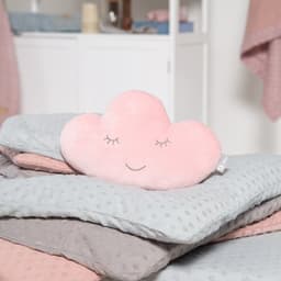 roba® Babykissen Lil Cuties, Wolke | Rosa