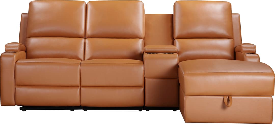 OTTO home Ecksofa NAPORI | Braun