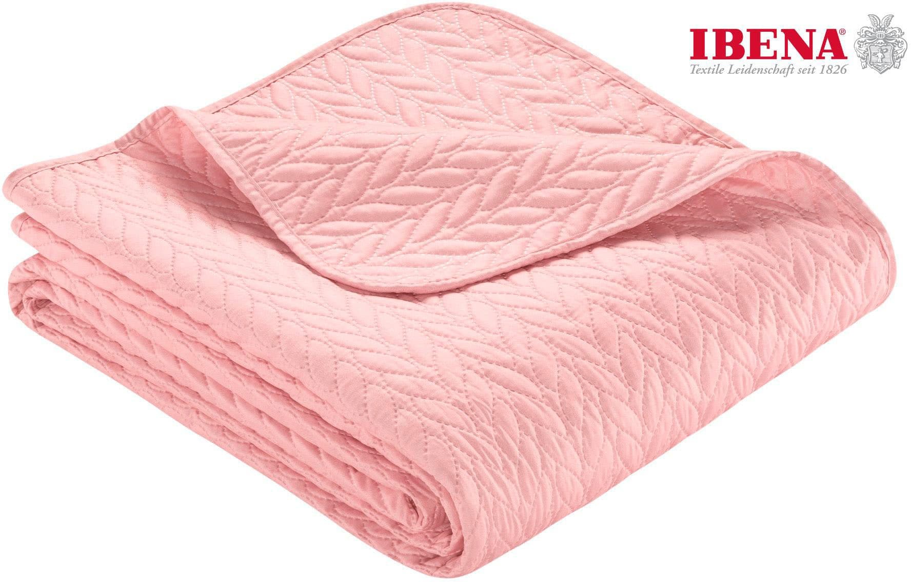 IBENA Tagesdecke Sonio | Rosa
