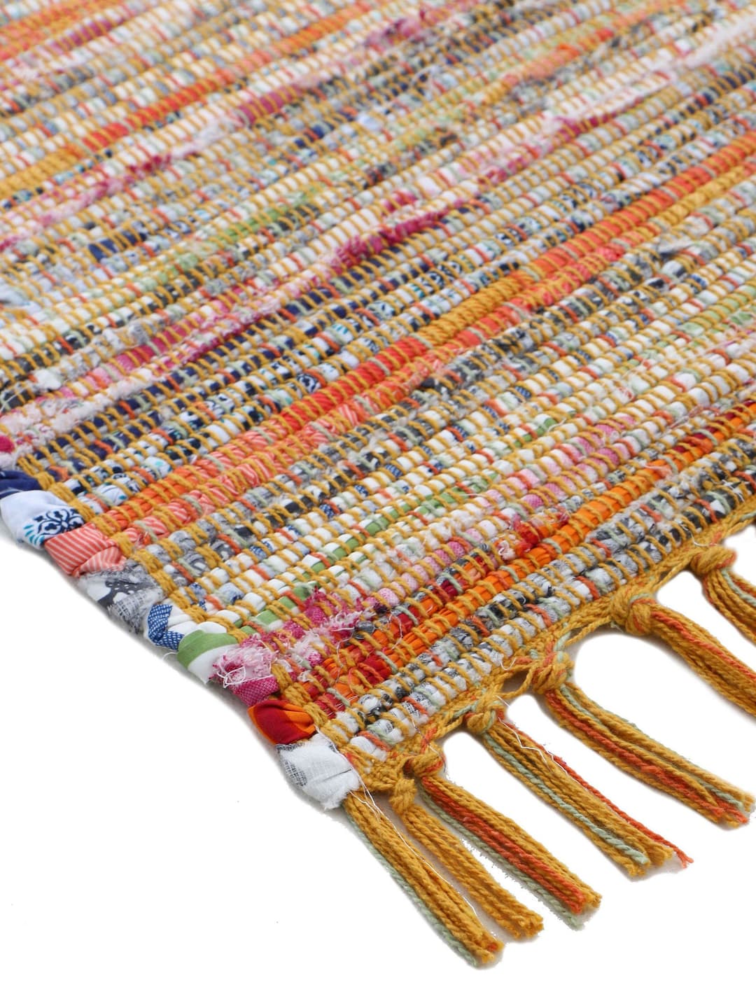carpetfine Teppich Kelim Chindi | Gelb