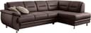 sit&more Ecksofa Mailand L-Form | Braun