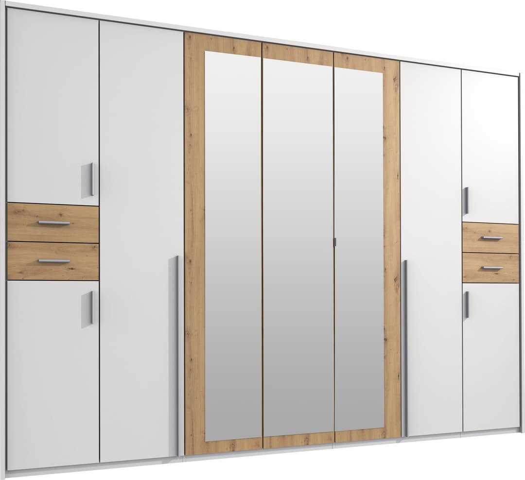 Wimex Drehtürenschrank Vegas | Weiß