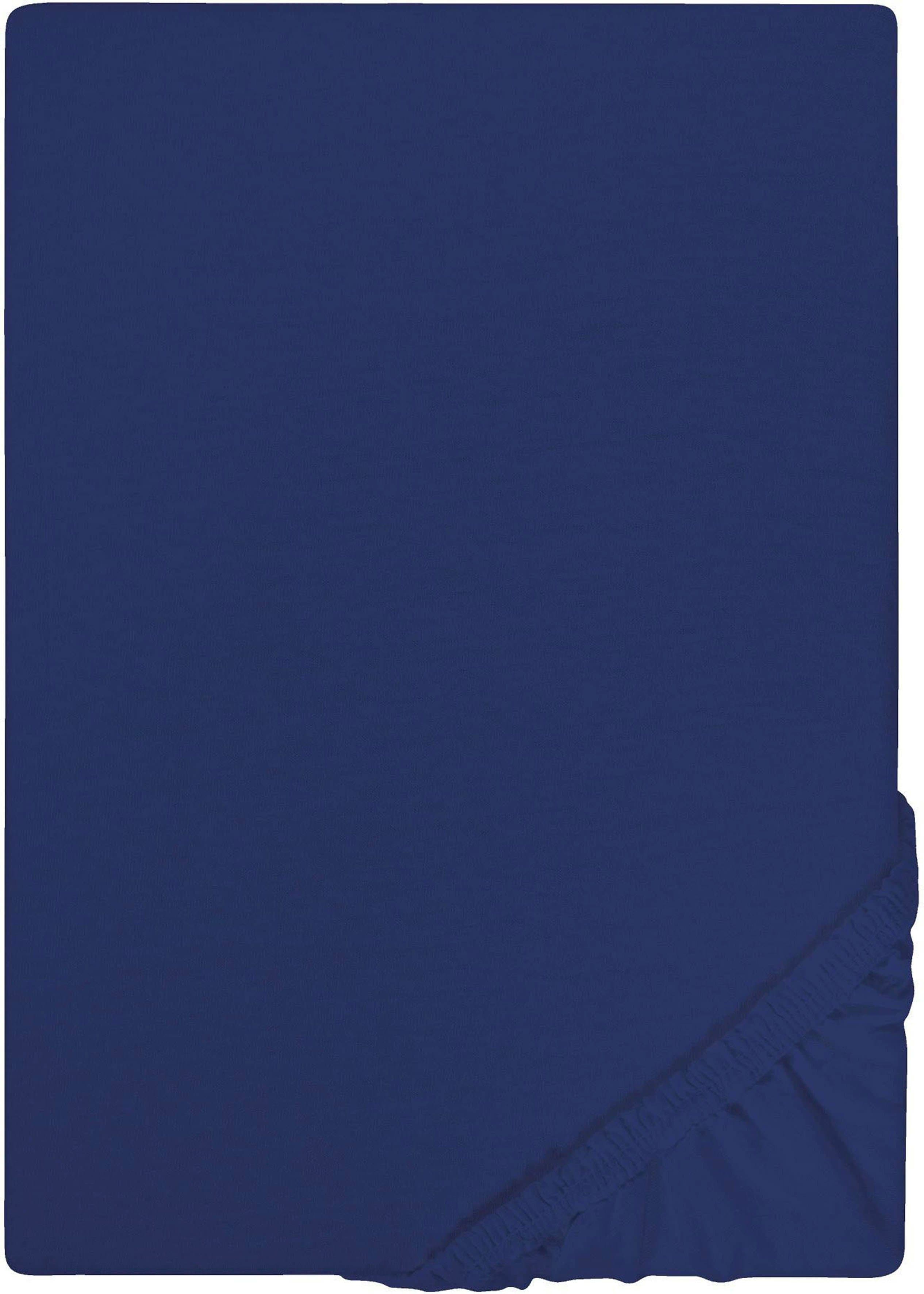 Castell Spannbettlaken Jersey | Blau