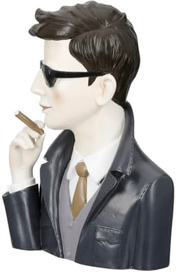 Casablanca by Gilde Dekofigur Gentleman | Grau