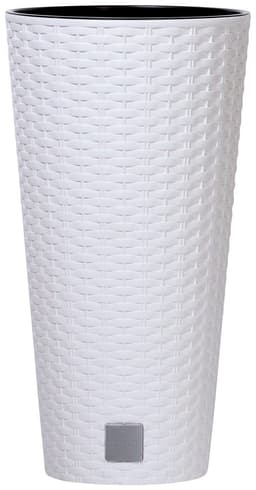 Prosperplast Rato round Blumentopf | Weiß
