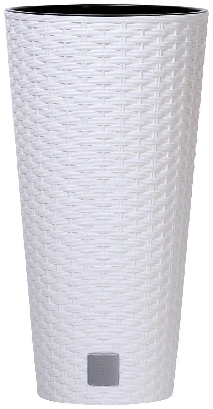 Prosperplast Rato round Blumentopf | Weiß