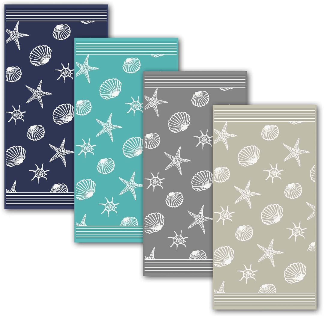 Dyckhoff Badetuch Seashell | Blau