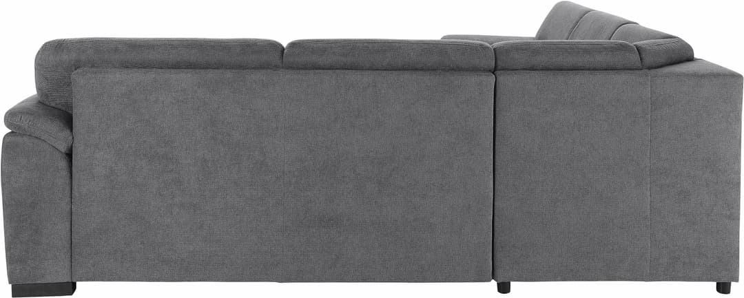 sit&more Ecksofa Montego L-Form | Grau