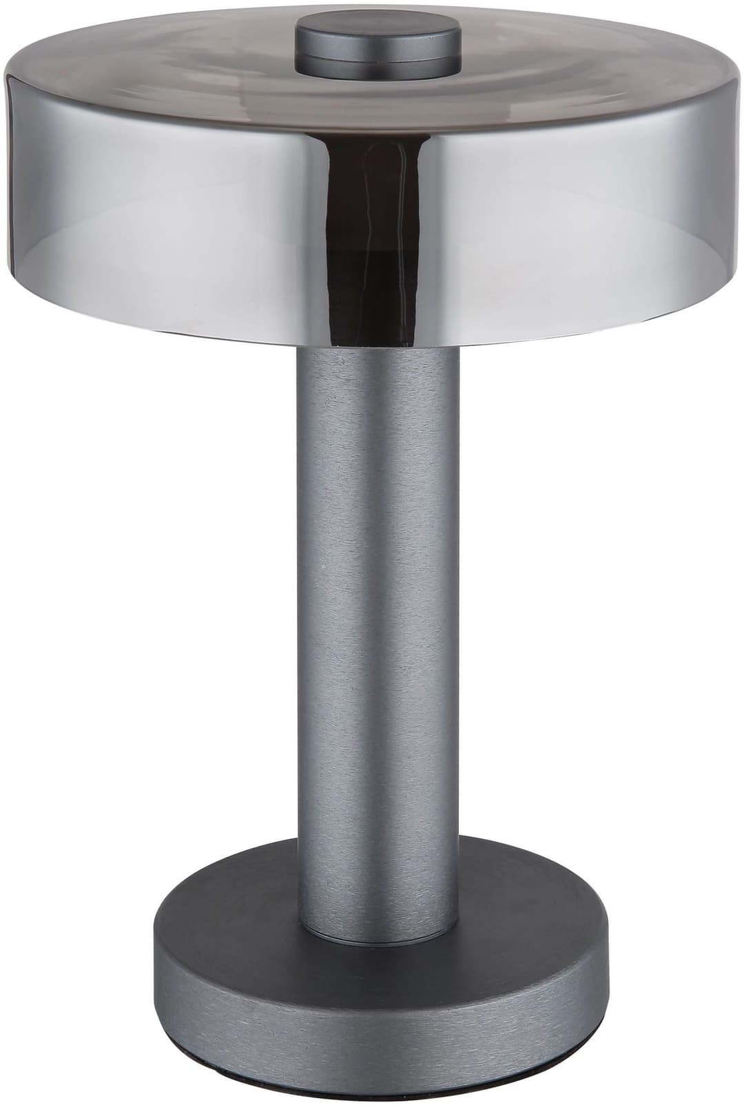 GLOBO LIGHTING LED Tischleuchte GRANT | Silber
