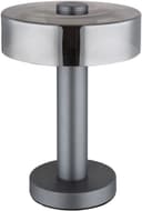 GLOBO LIGHTING LED Tischleuchte GRANT | Silber