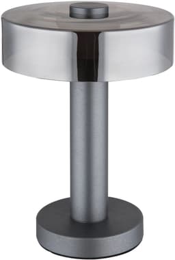 GLOBO LIGHTING LED Tischleuchte GRANT | Silber
