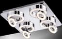 JUST LIGHT Deckenleuchte TIM | Silber 3