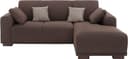 Home affaire Ecksofa BORNHOLM L-Form | Braun 2