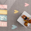 Paco Home Kinderteppich Nino 887 | Grau 5