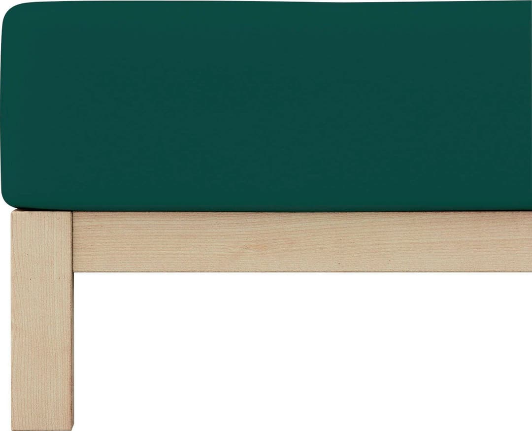 Schlafgut Spannbettlaken PURE | Grün
