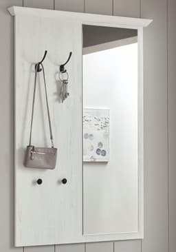 Home affaire Garderobenpaneel California | Weiß