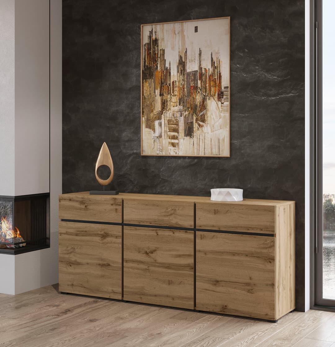 OTTO home Sideboard Cross | Holztöne
