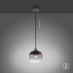 JUST LIGHT Pendelleuchte ZEA | Schwarz