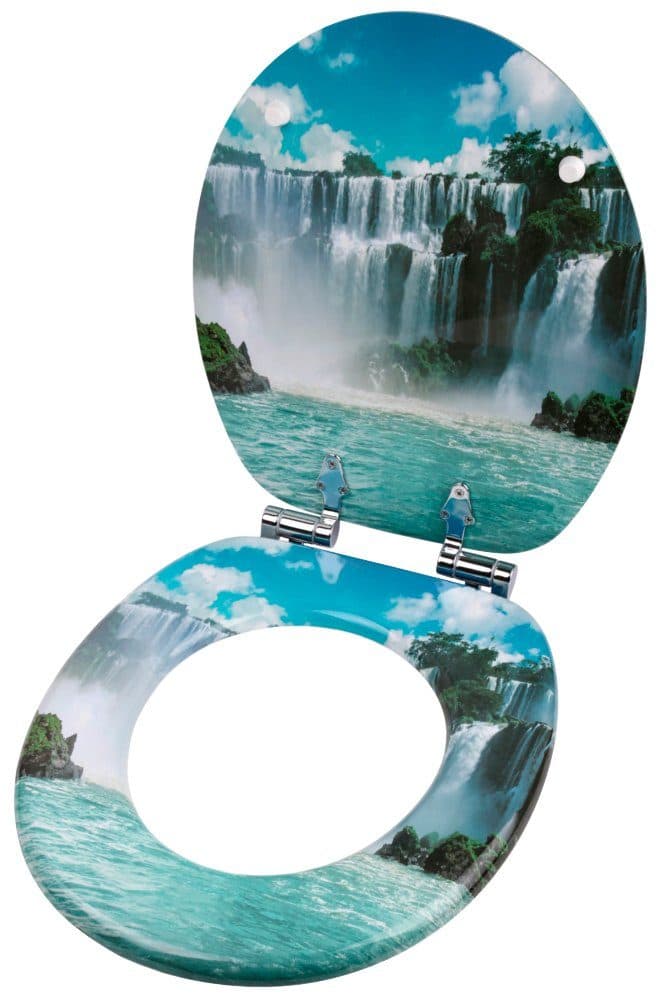 Sanilo WC-Sitz Wasserfall | Mehrfarbig