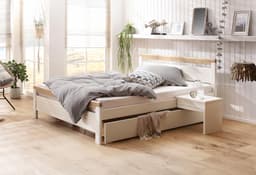 OTTO home Massivholzbett "CAPRE" | Mehrfarbig