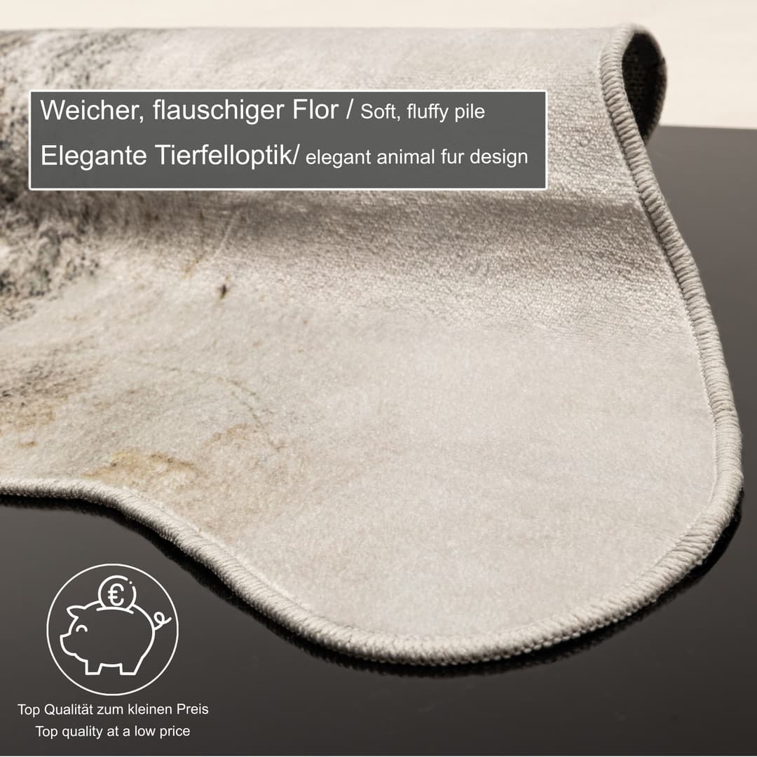 Gino Falcone Fellteppich Emilia | Mehrfarbig