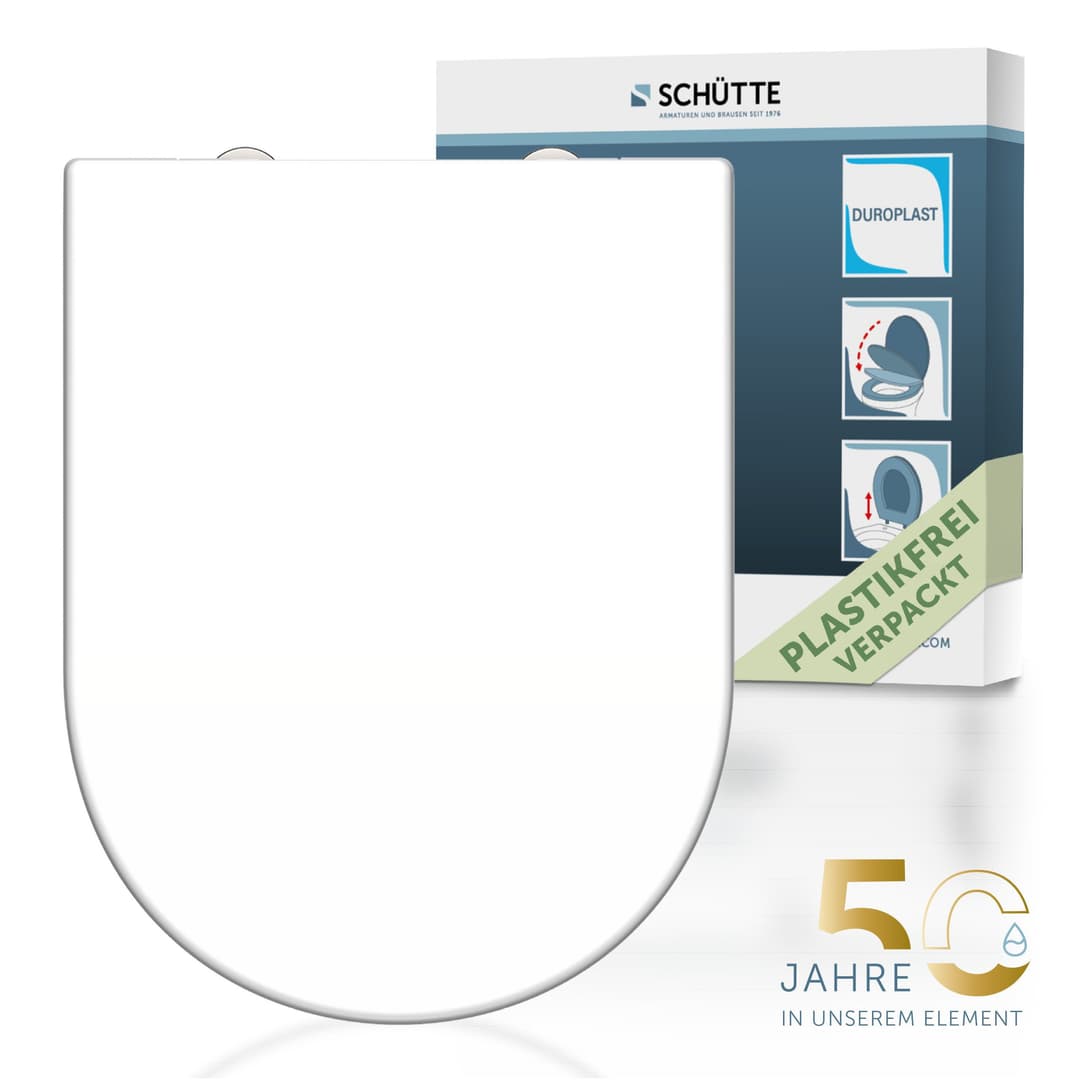 Schütte WC-Sitz WHITE | Weiß