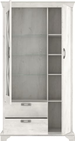 FORTE Vitrine Kashmir | Holztöne