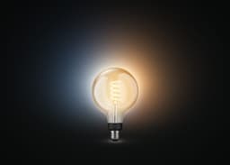 Philips Hue LED-Filament White Ambiance Giant Globe G125 | Weiß