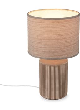 Briloner Leuchten Tischleuchte INO | Braun