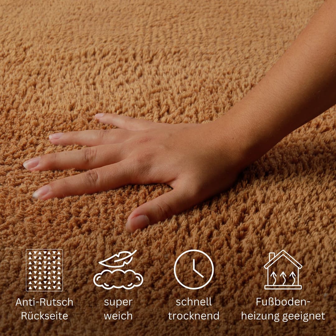 OTTO home Badematte Meellor | Terrakotta