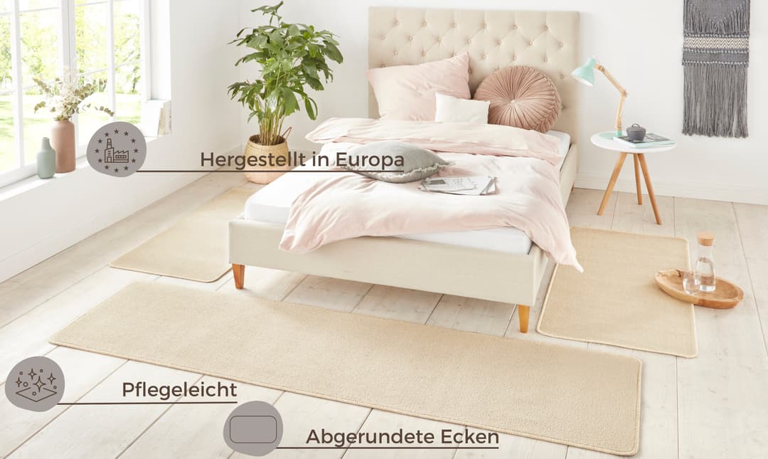 HANSE Home Shashi Bettumrandung | Beige