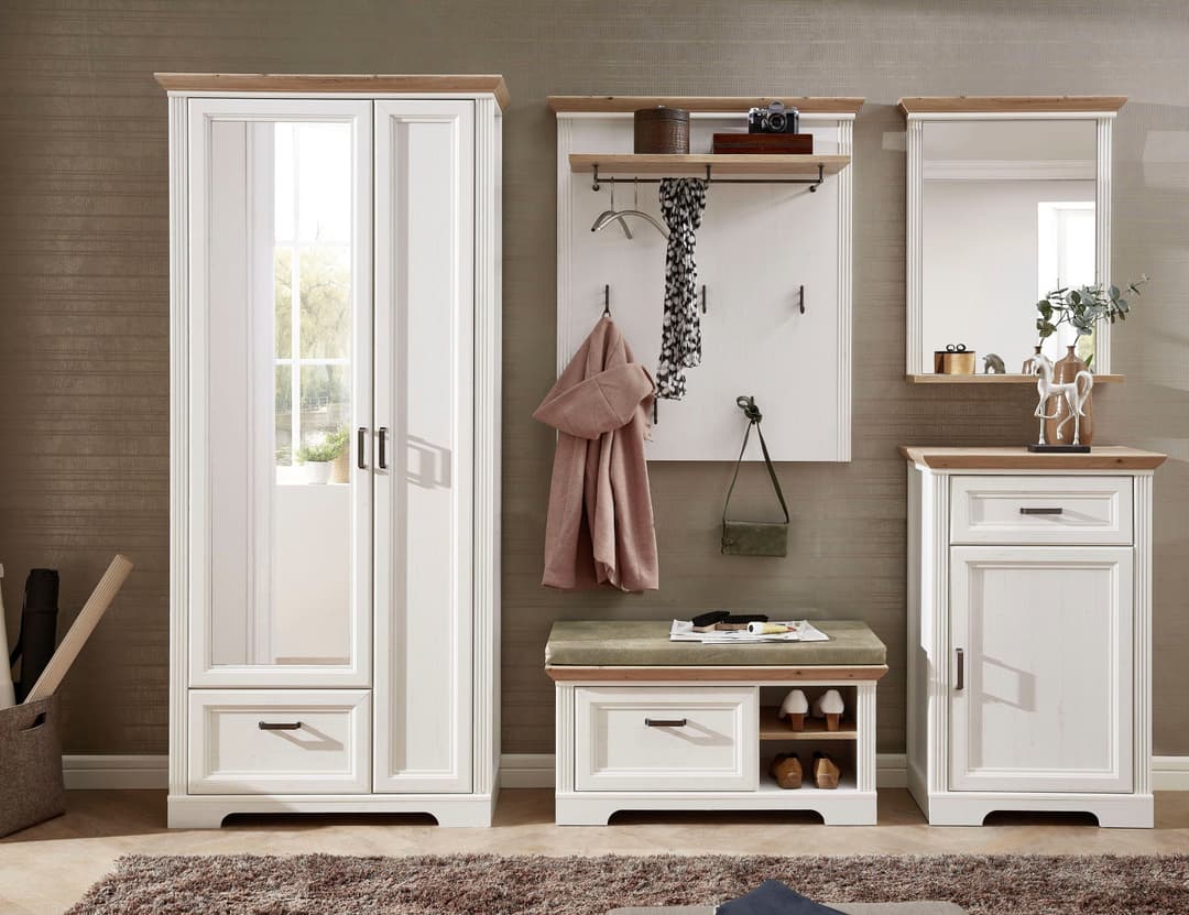 Innostyle Garderoben-Set Jasmin | Holztöne
