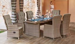 MERXX Garten-Essgruppe Riviera | Braun