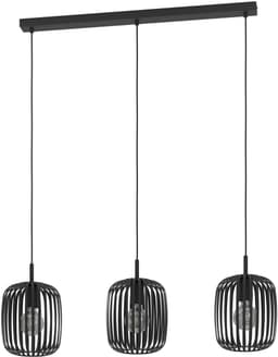 EGLO ROMAZZINA Pendelleuchte | Schwarz
